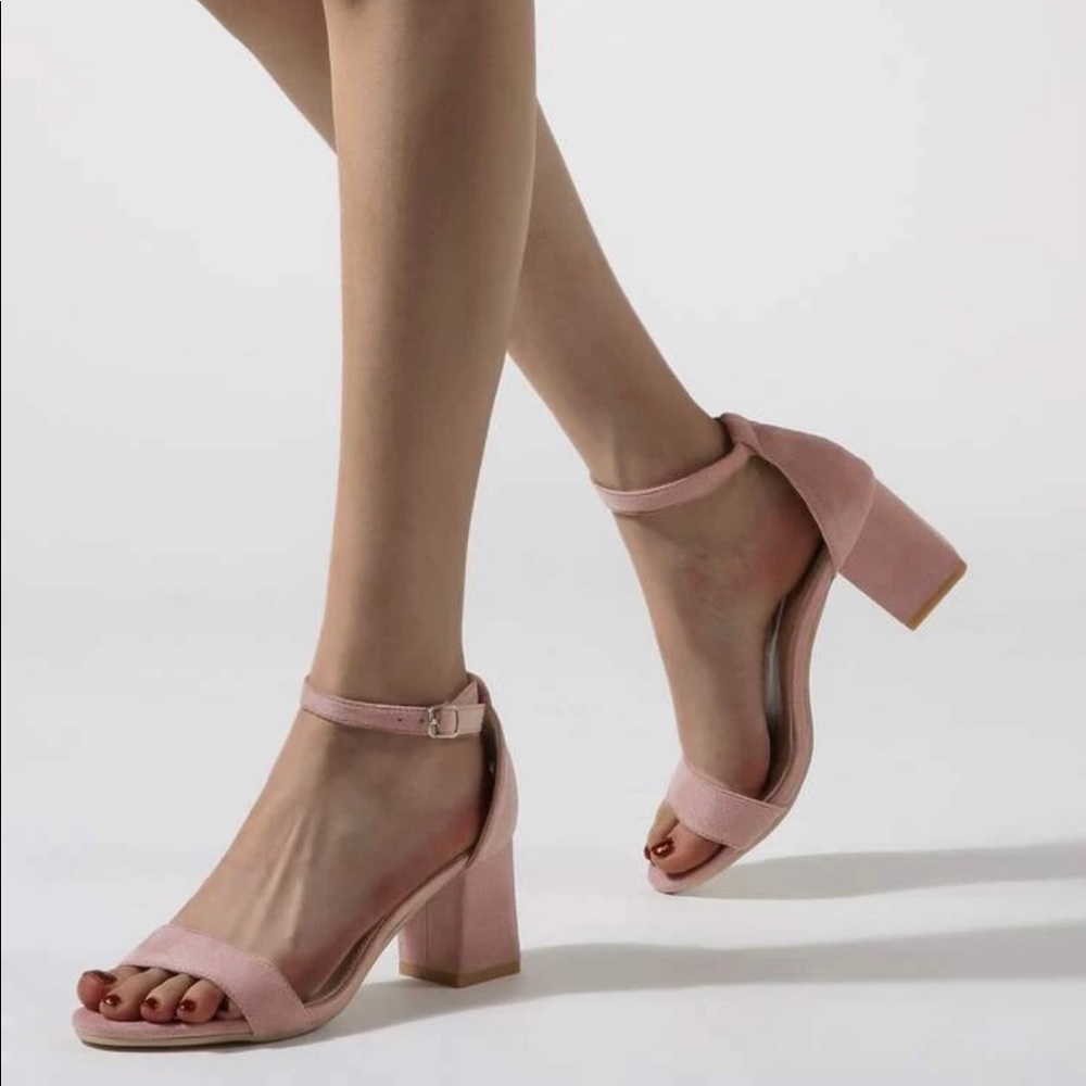 Pink heels